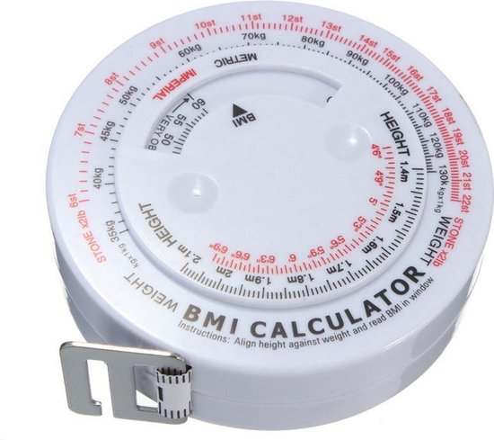 Huidplooimeter met BMI meter