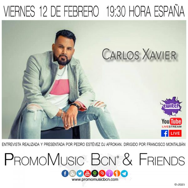 Carlos Xavier en PromoMusic Bcn & Friends