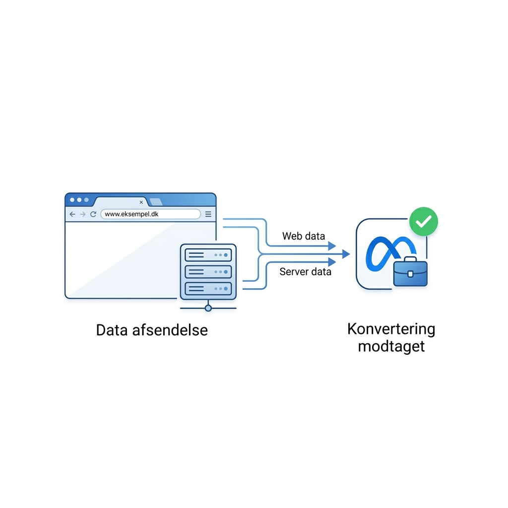 Facebook Pixel og Conversions API — datasporing fra browser og server til Meta