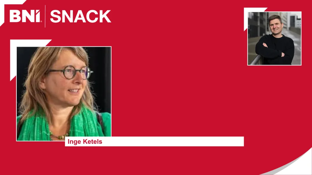 BNI Snack #72 — Hoe past BNI in een businessplan? (Inge Ketels)