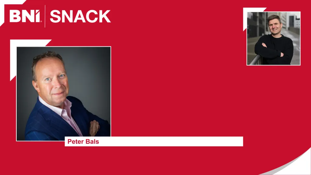 BNI Snack #57 – Wat is het belang van consistentie bij BNI? (Peter Bals)