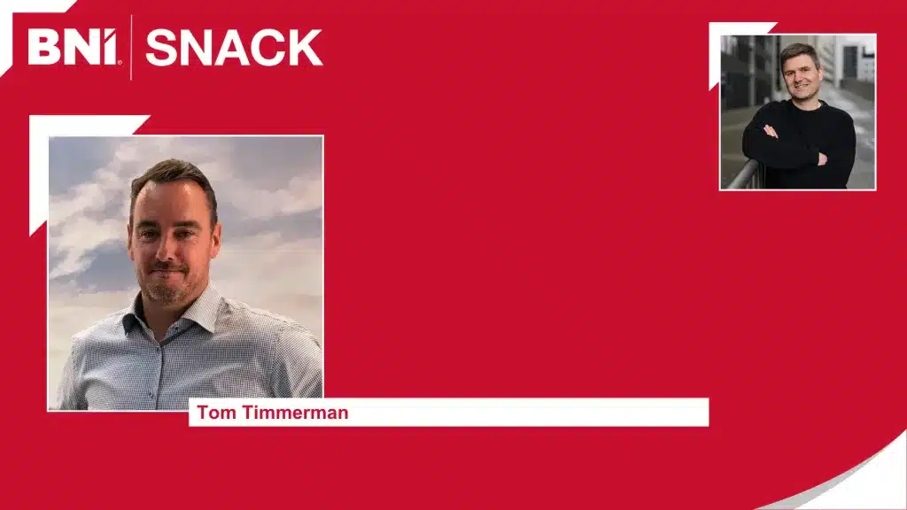 BNI Snack #71 – Hoe kies je de juiste deurprijs? (Tom Timmerman)