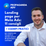 Scopri di più sull'articolo Landing page per Meta Ads: 11 consigli per crearne una che porti un elevato numero di conversioni a costi bassi