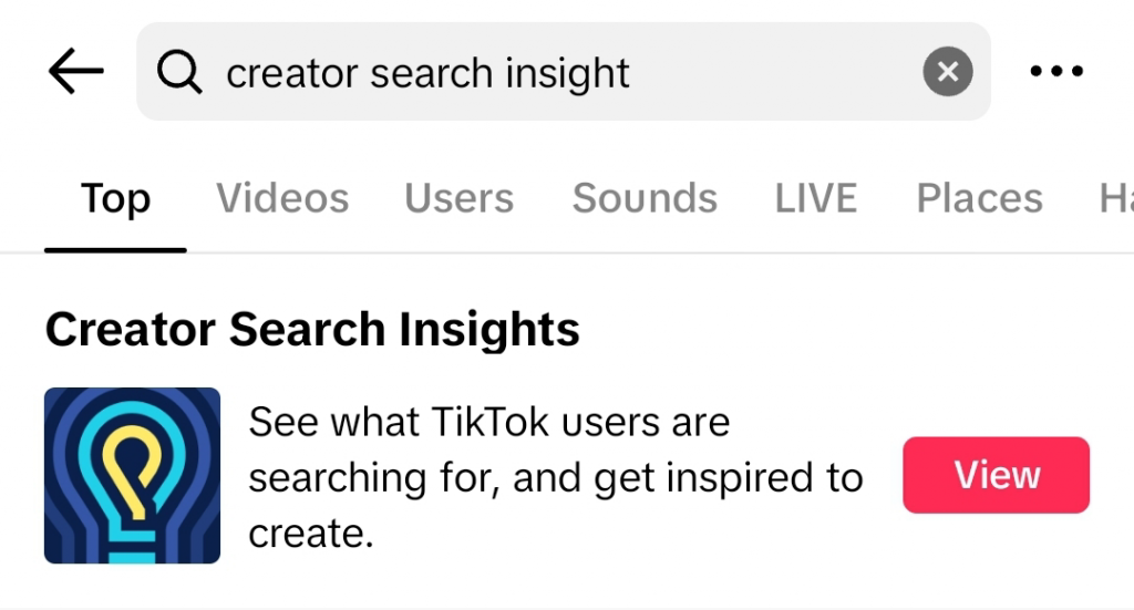 Come dominare TikTok con lo strumento Creator Search Insights