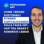 Scopri di più sull'articolo Come i brand sostenibili stanno capitalizzando sulla faida hip-hop tra Drake e Kendrick Lamar