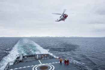 KV Svalbard på øvelse. Foto: Jonas Selim / Forsvaret