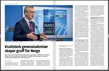 Faksimile av Befalsbladet nr. 2-2021.