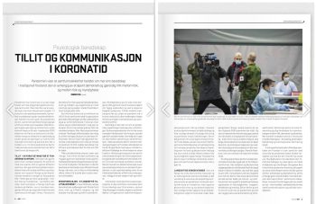 Faksimile av Befalsbladet nr. 3-2020.