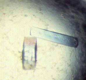 high-quality protein crystals crystallized in a hanging drop