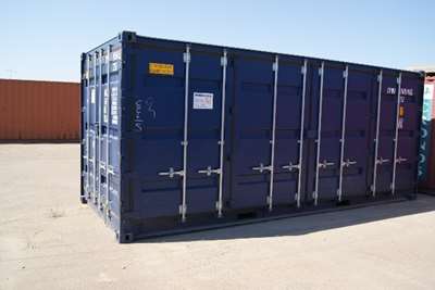 20 fod container til salg. 20 fods sidedørs skibscontainer