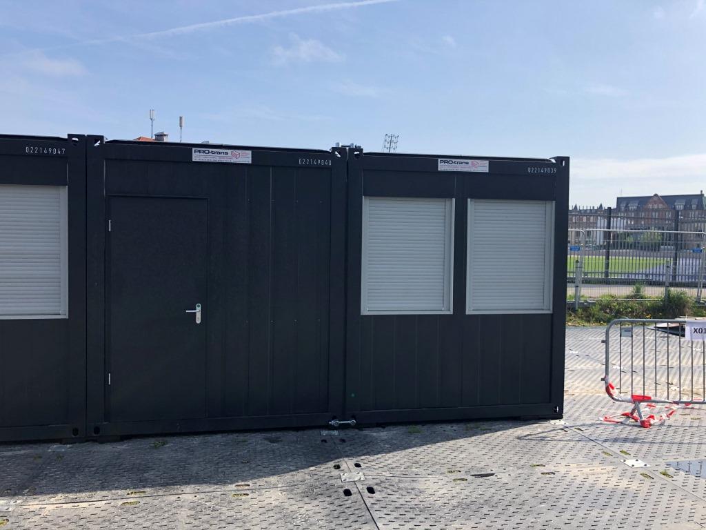 Lej kontor container, kontorcontainer, 2x20' Classic Line, 022149040 fra Containex