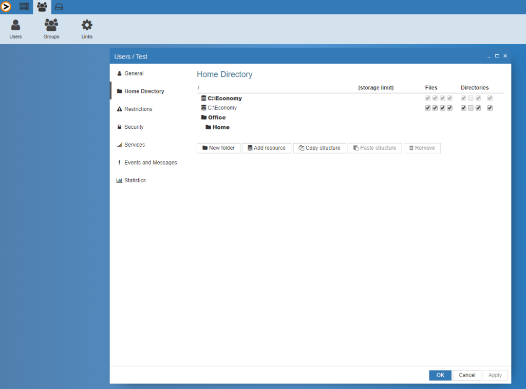 user-group-management-provide server