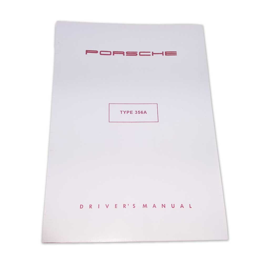Porsche Type 356A Drivers Manual