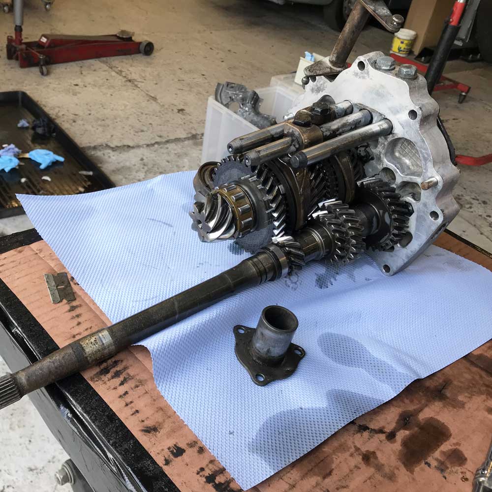 Porsche 356 Gearbox Internals