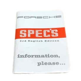 Porsche 356A Catalog of Spare Parts / Ersatztel - Katalog III
