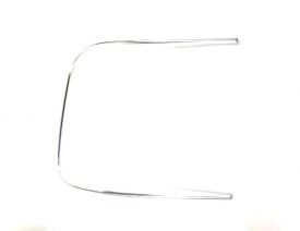 Windscreen Aluminium Chrome Look Trim (Rear), Left - 356A, 356BT5