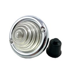 Indicator / Turn Signal Assembly with Beehive White Clear Lens - 356, 356A T1