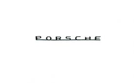 Badge / Emblem, Porsche (Silver), 5 studs, 215mm - 356, 356A