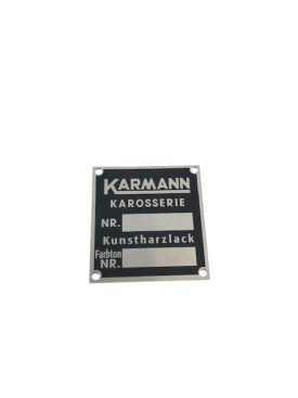 Badge / Emblem Chassis & Paint for Karmann Built Models