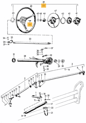 Horn Contact Button Pin - 356B, 356C - Image 2