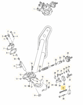 Steering Coupling, Earth / Ground Strap  - 356A, 356B, 356C - Image 2