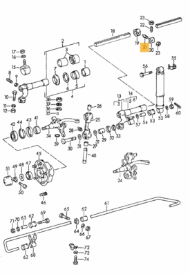 Torsion Bar (Front) Fastening Screw, Centre Lock (USED) - all 356 - Image 2