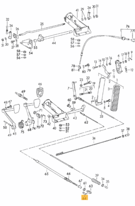 Clutch Cable Clevis Pin - 356A 356B 356C - Image 2