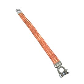 Battery Earth / Ground Strap, (340mm) Woven Copper - 356, 356A, 356B T5