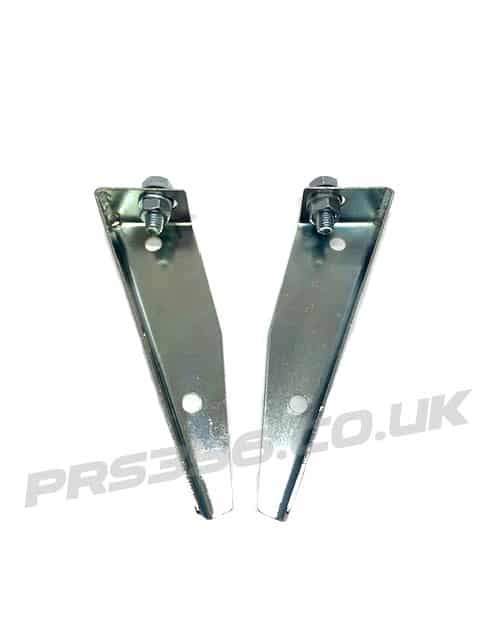 Licence / Number Plate Brackets (Front), (Plated) with Fittings - all 356