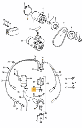 Rotor Arm for Aluminium Distributors For Bosch 009 and 031 - Image 2