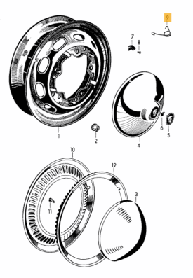 Valve Stem Support Spring - 356C - Image 2