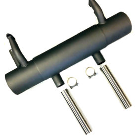 Sports Exhaust / Muffler / Silencer / Back Box  - all 356