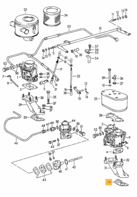 Inlet Manifold Gasket - 356A, 356B, 356C - Image 2