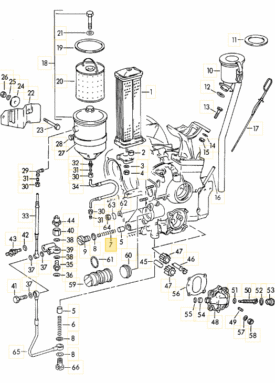 Oil Pressure Relief Valve Spring - 356B, 356C - Image 2