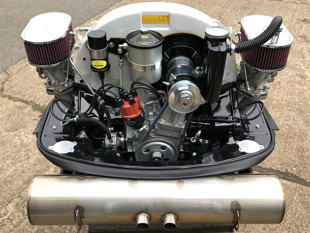 Fully Restored Porsche 356 Engine