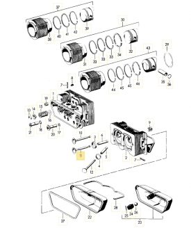 Valve, Inlet / Intake  - 356B Super 90 - Image 2