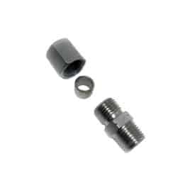 Oil Filter Canister & Engine Case, Oil Line Threaded Socket - 356A, 356B, 356C
