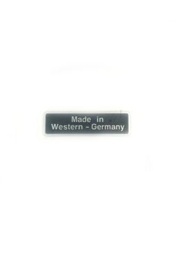 Decal / Sticker, Made in West Germany - all 356