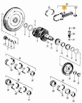 Connecting Rod Nut - all 356 - Image 3