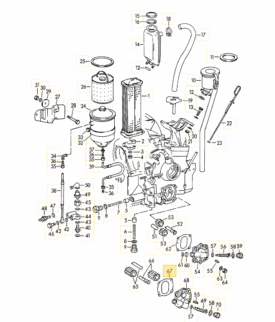 Oil Pump Cover Gasket - 356B  356C - Image 2