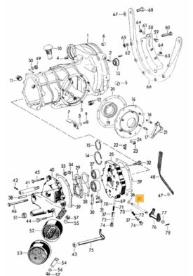 Gearbox / Transmission, Accelerator/Throttle  Bell Crank Shaft (100mm) –  644 transmission - Image 2