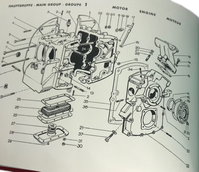 Porsche 356A Catalog of Spare Parts / Ersatztel - Katalog III 