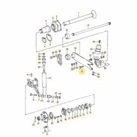 Axle, Rear Swing Plate/Arm, Bolt / Hardware Kit - 356A 356B 356C - Image 2