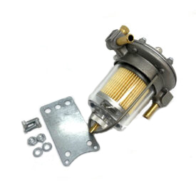 Fuel Pressure Regulator & Filter. Malpassi ,Filter King, 85mm