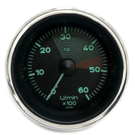 Veigel Tachometer Gauge (Date 04/54) (Rebuilt, Used Original) - 356 Pre A
