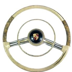 Steering Wheel, VDM, 400mm, 24 Spline, Complete with Button, Horn Ring, Cancellation Ring (Used Original) - 356, 356A