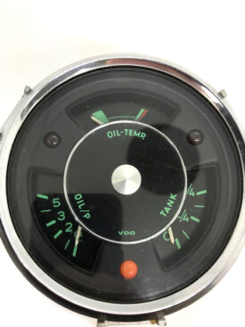 Porsche 904, Triple Combi Gauge, VDO, (Date 6/64)  N.O.S. - Image 5