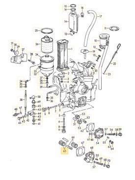 Oil Pump (Large), Upper Gear (Machined to fit), with Oldham Coupling - 356B T6, 356C - Image 7