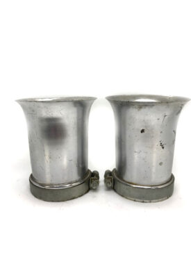 Zenith Carburettor Velocity Stacks (Pair) with Mesh & Clamps - Image 5