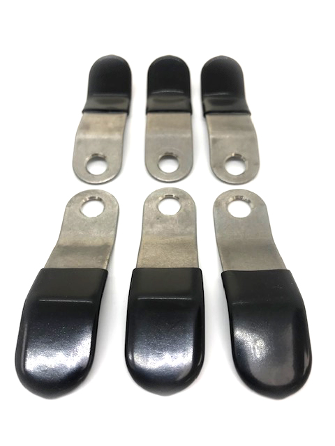 Spark Plug HT Hold Down Tabs,Porsche 911 RSR / Twin Plug (Set of 6)